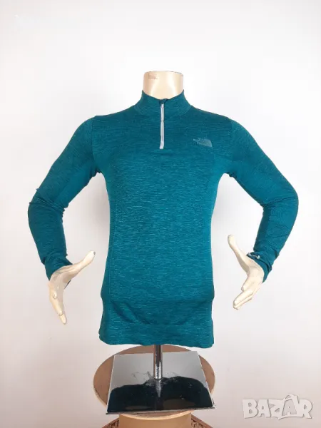 The North Face Knit Base Layer - Оригинална мъжка блуза с цип р-р S, снимка 1