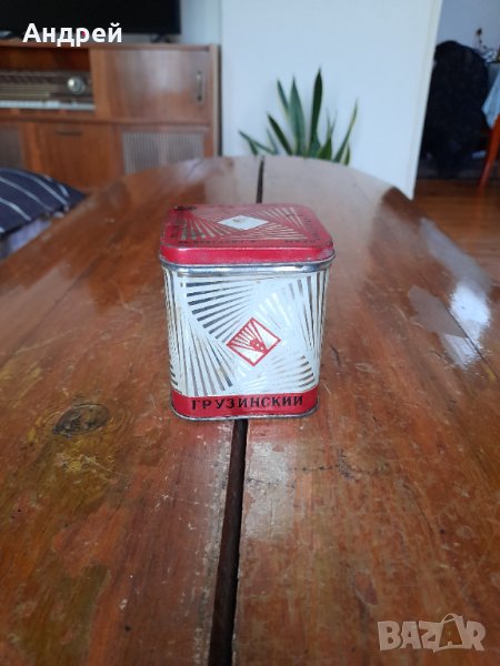 Стара кутия от Грузински чай #3, снимка 1