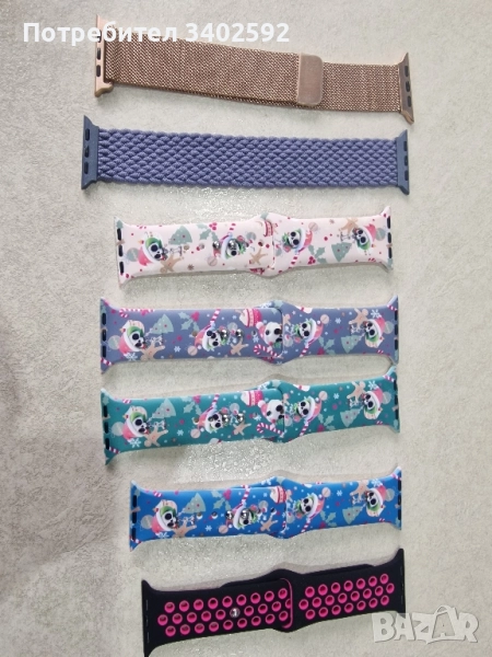 Каишки за часовници apple watch 38/40/42/44mm, снимка 1