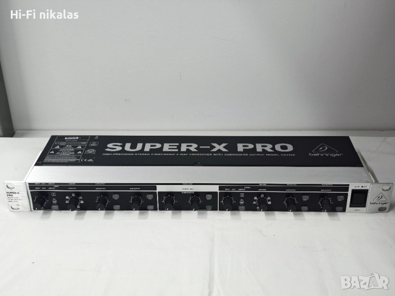 професионален кросоувър процесор BEHRINGER SUPER-X PRO CX2310, снимка 1