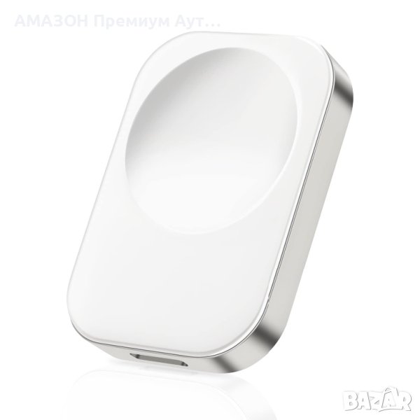 Beyeah Магнитен заряден адаптер за Apple Watch Ultra,SE/малък/лек/бързо зареждане/компактен, снимка 1