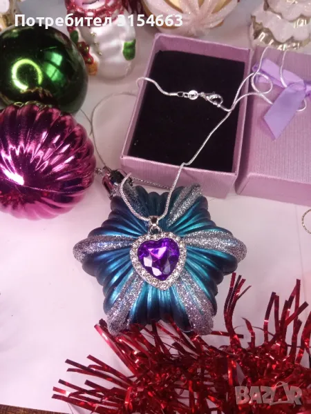 Колие с кристали , снимка 1