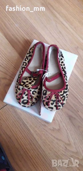 Нови кожени пантофки балерини естествена кожа 25н., снимка 1