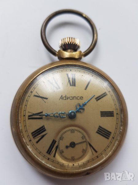 Стар джобен часовник Advance, снимка 1