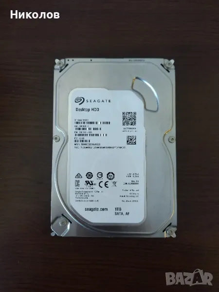 Продавам хард диск 1TB 3.5", снимка 1