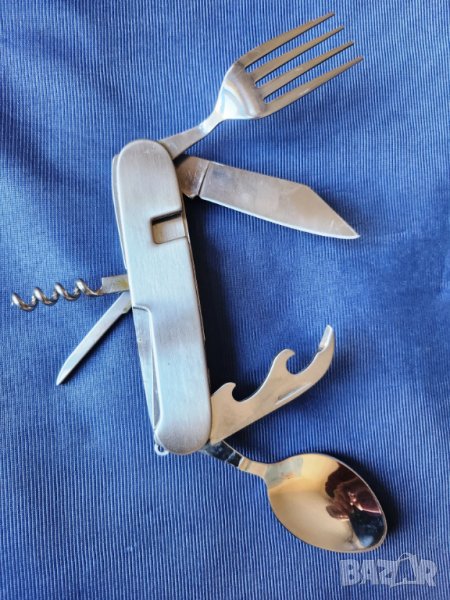 ножче - многофункционално с 6 приспособления, разглобяемо на 2 части, ново/неползвано, снимка 1