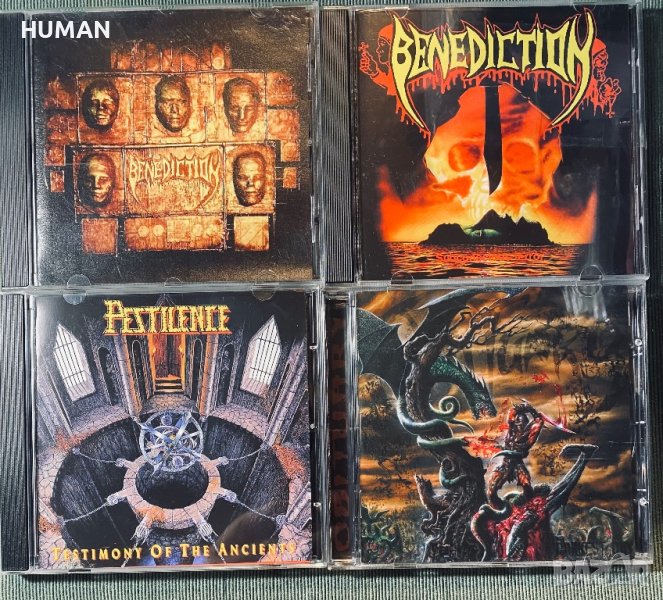 Benediction - Pestilence - Obituary , снимка 1