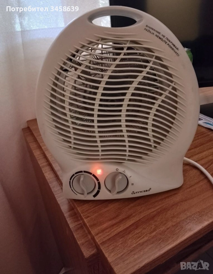 вентилаторна печка Synchro , снимка 1