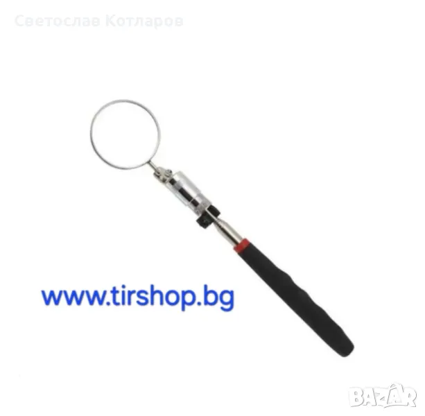 Телескопично огледало с магнит и фенер, снимка 1