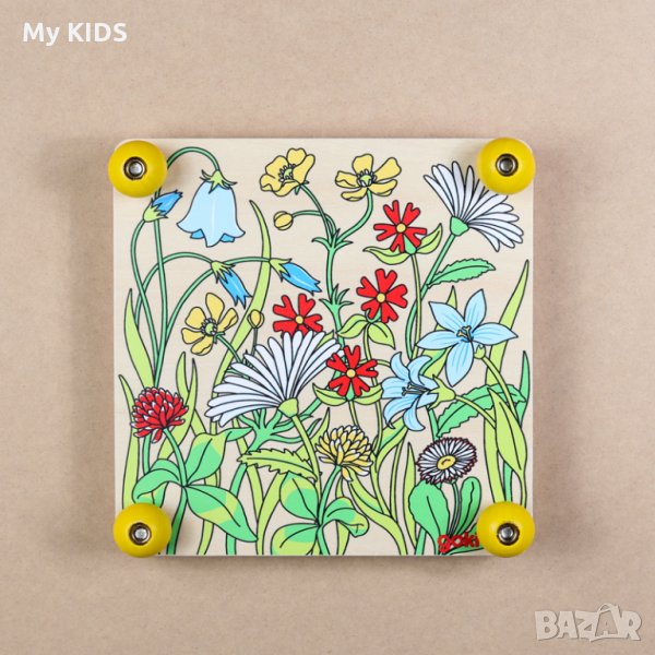 дървена преса за хербарий MyKIDS Монтесори, снимка 1