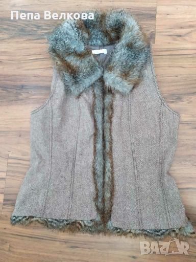 Елек с естествен косъм, снимка 1