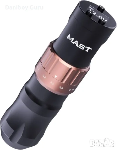 Dragonhawk Mast Fold 2 Безжична машина за писалка за татуировки 2,4-4,2 щрихи  RCA Пистолет , снимка 1