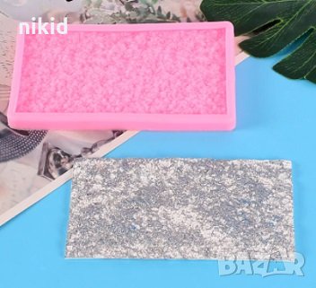 Текстура Плаж Пясък релефна силиконов молд форма за декорация торта фондан шоколад и др, снимка 1