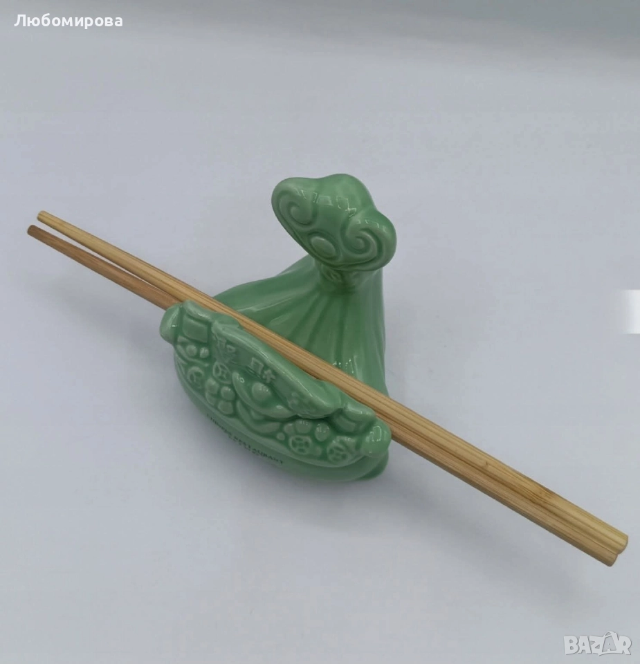 🐢Красива поставка за клечки за суши, снимка 1