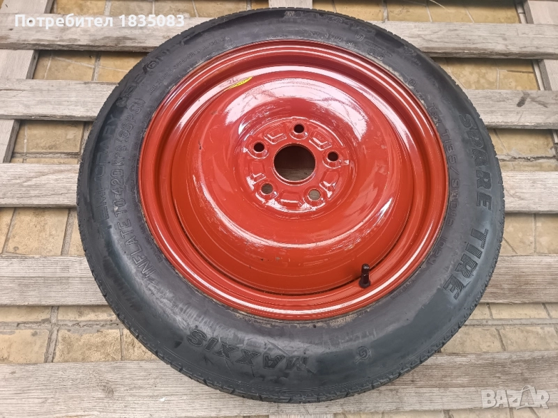 Резервна гума/патерица 16ка 5х114.3 Suzuki SX4, Fiat Sedici, снимка 1