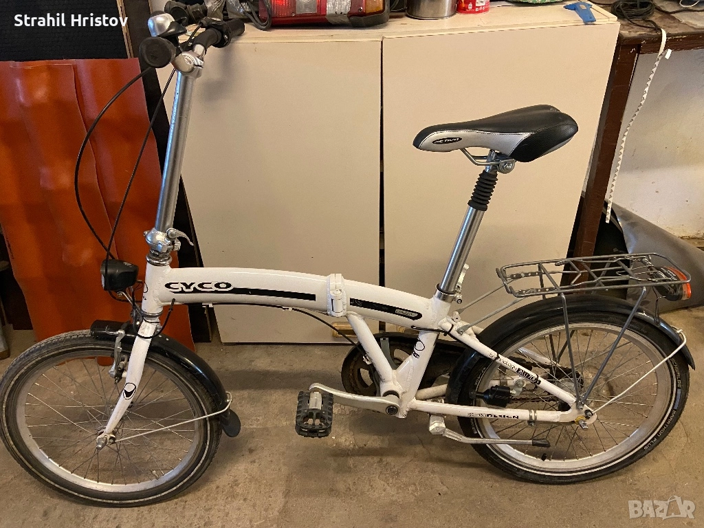Велосипед сгъваем алуминиев, снимка 1