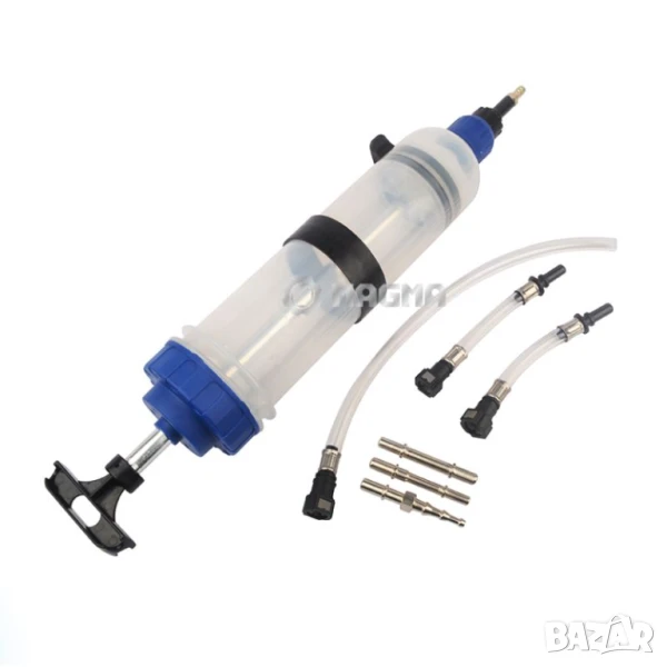 Професионален Шприц за масло,антифриз и течности 1,5 л., снимка 1