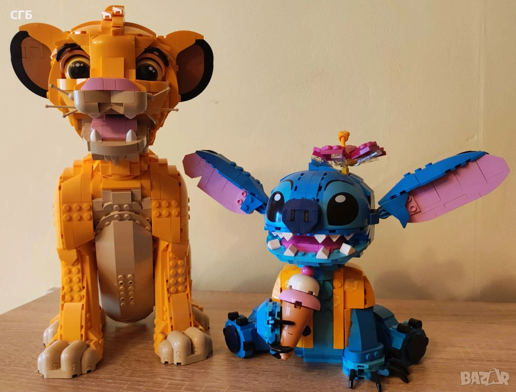 ПРОМО! LEGO: Симба и Стич, снимка 1