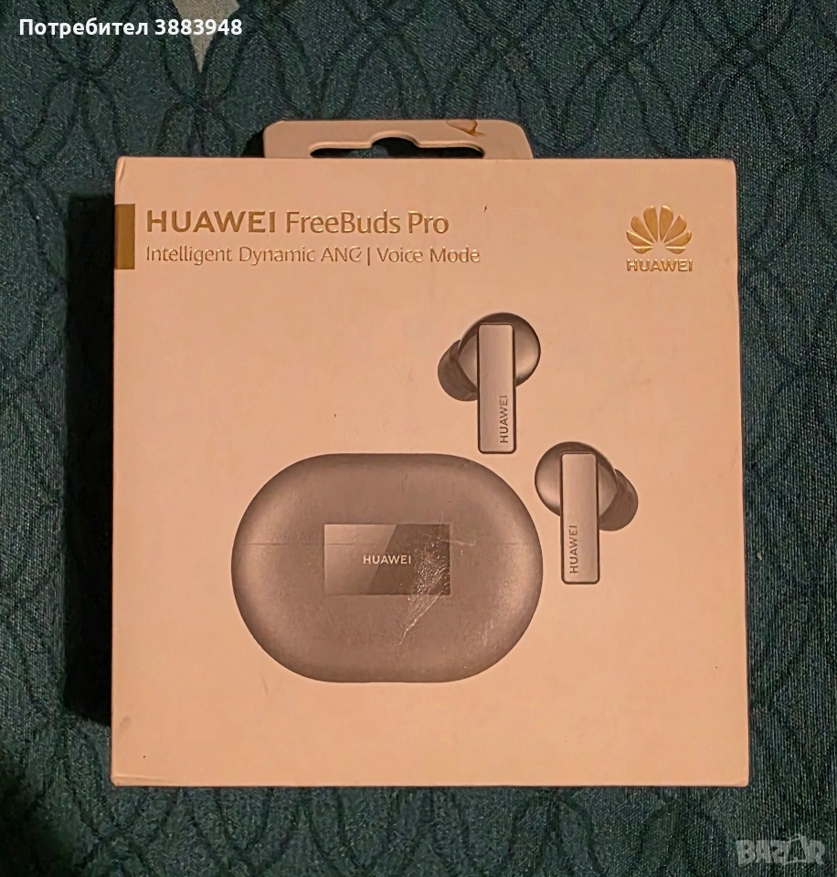 Безжични слушалки тапи Huawei Freebuds Pro, снимка 1