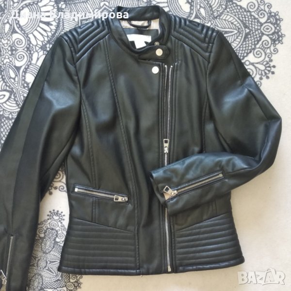 H&M кожено яке, снимка 1