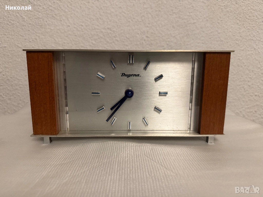 DUGENA/JUNGHANS -НАСТОЛЕН ЧАСОВНИК , снимка 1