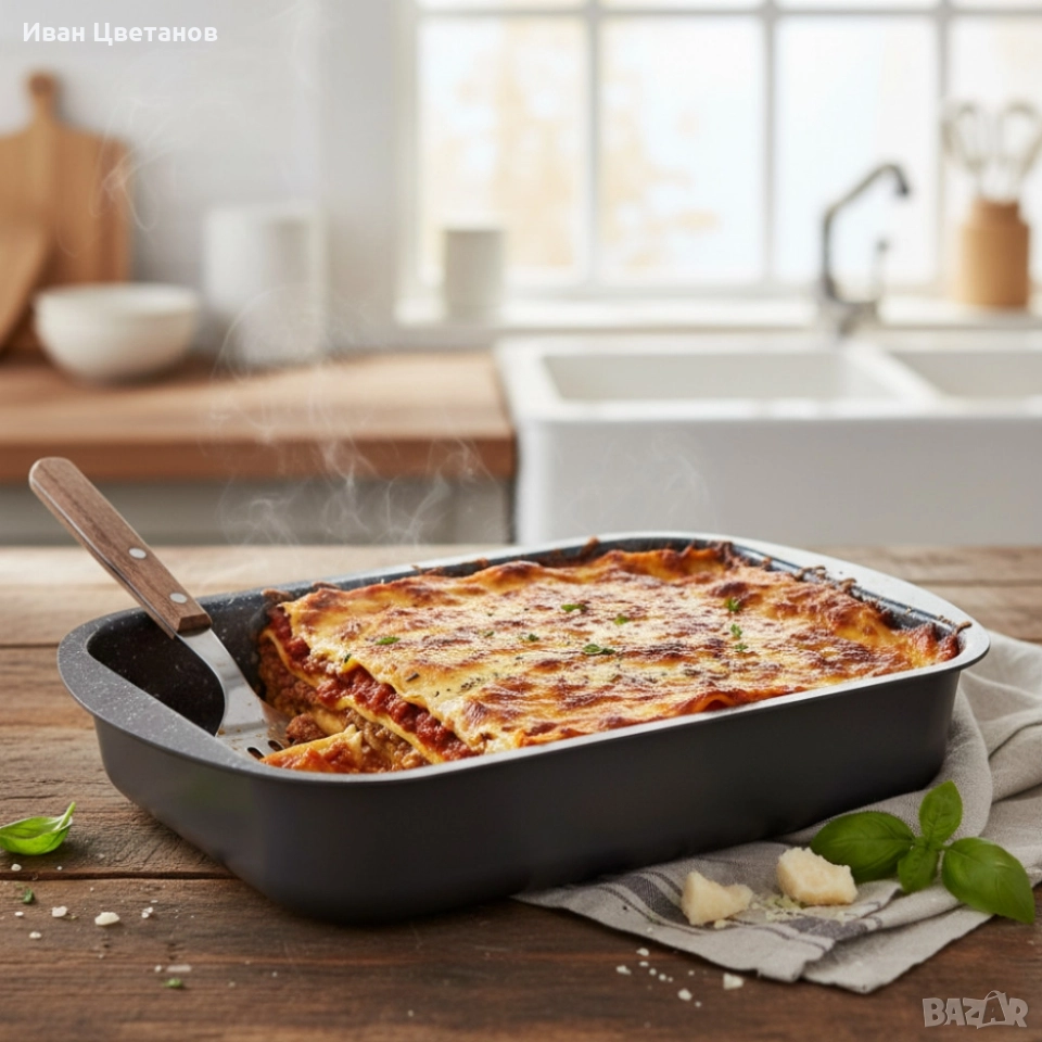 Мраморна тава за печене – повече място, по-малко усилие, снимка 1