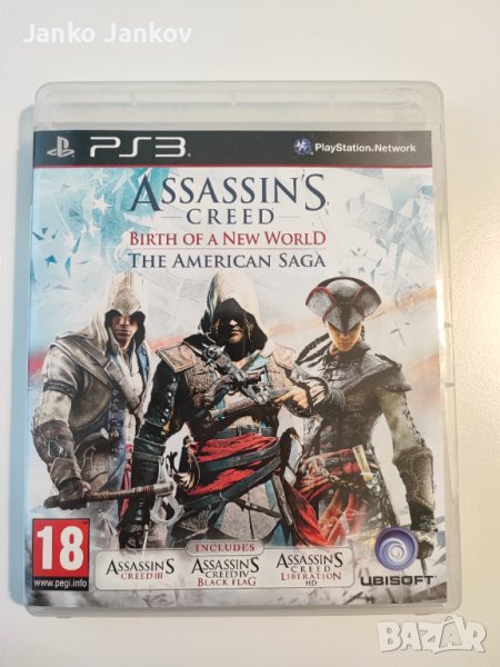 Assassin's Creed Birth of a New World - The American Saga игра за PS3 игра PlayStation 3, снимка 1