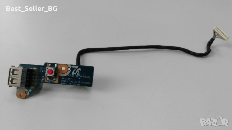 Samsung RV508 power button / USB board - BA92-05996A, снимка 1