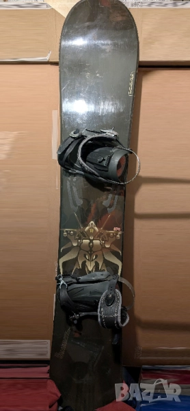 Сноуборд Salomon 158 с автомати, снимка 1