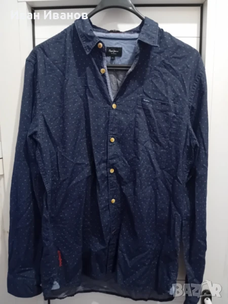 Оригинална мъжка риза Pepe Jeans, снимка 1