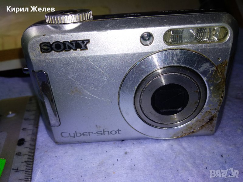 SONY Syber-shot DSC-S650 7.2 MEGA PIXELS Стар КОЛЕКЦИОНЕРСКИ ЦИФРОВ ЯПОНСКИ ФОТОАПАРАТ СОНИ 24100, снимка 1