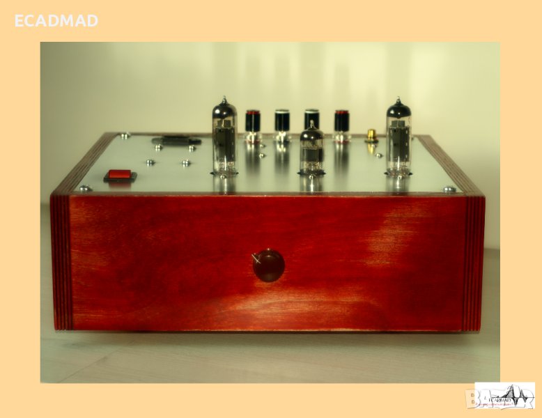 Ruby Resonance Enhancer – EL 84 SE Valve Amplifier, снимка 1