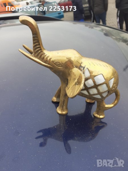 Бронзово слонче, снимка 1