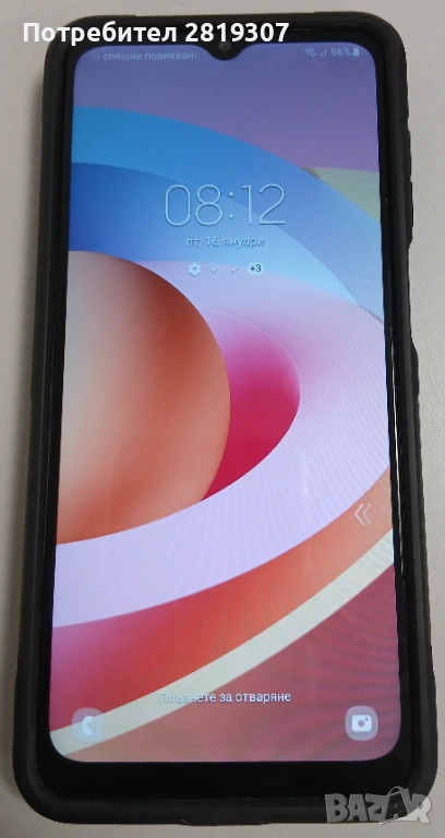 Samsung Galaxy A12 BLACK 128GB, 4GB RAM, снимка 1