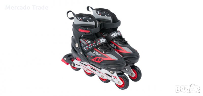 Ролери, черно-червено, снимка 1