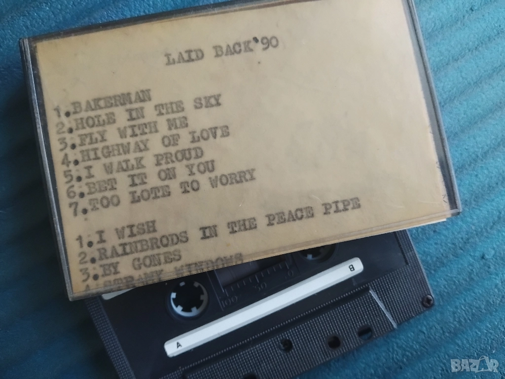 Laid Back '90 - аудио касета музика, снимка 1