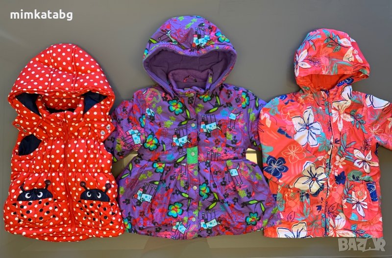 Пъстри якета Me Too, BlueZoo, Dunnes, 2-4 г., снимка 1