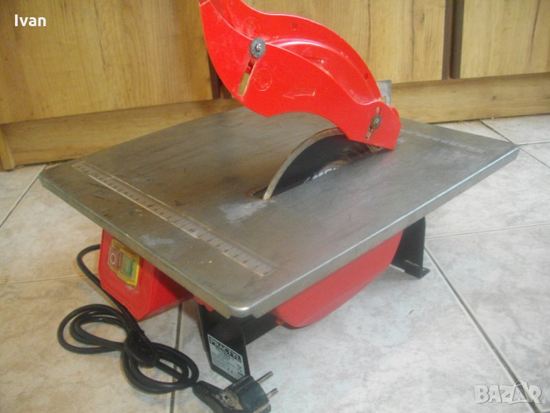 600 Вата-ф180мм-Машина Сухо Рязане Плочи-Плочки-Почти Нова-Отлична-Practyl, снимка 1