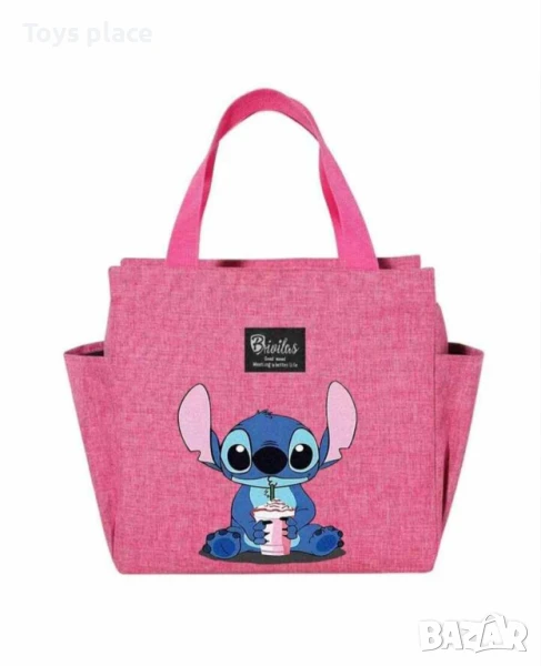 Голяма Термо чанта за храна Лило и Стич, Lilo and Stitch , снимка 1