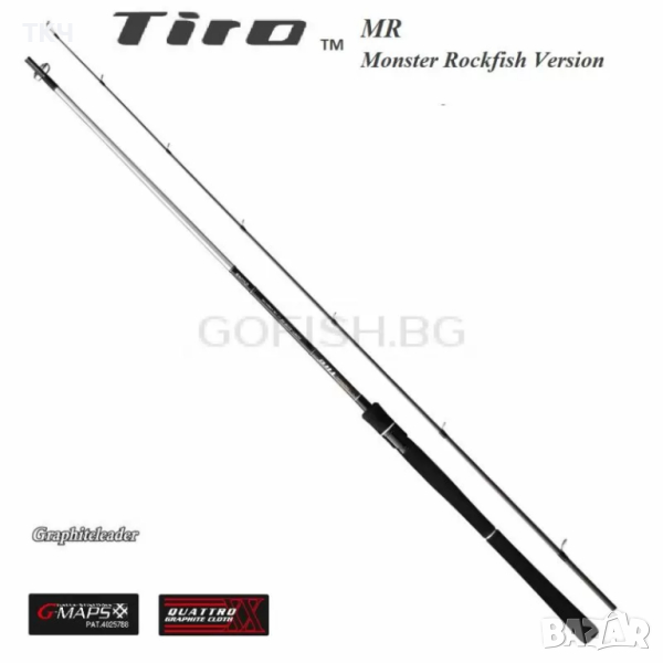  Graphiteleader Tiro MR Monster Rock Fish Version GOMTS-812MH-MR 2,46m. 10-42gr., снимка 1