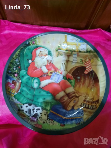 Голяма фруктиера-коледен мотив-метална. Закупена от Германия., снимка 1