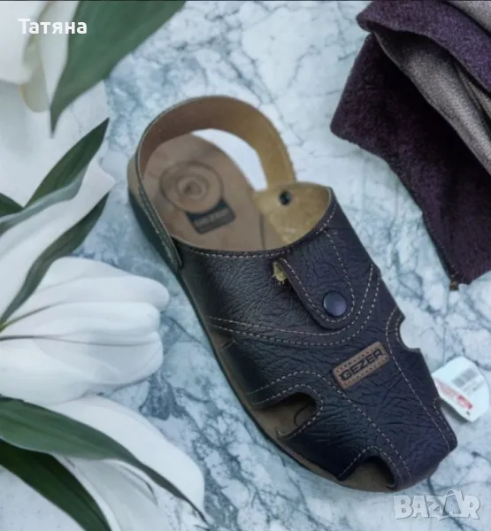 ЛИКВИДАЦИЯ МЪЖКИ КОЖЕНИ САНДАЛИ, снимка 1