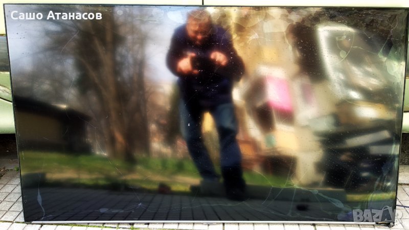 SAMSUNG QE55Q75TAT с счупена матрица ,BN44-01062A ,DFVC2009 BN41-02749A-000 ,CY-RT055FGLV1H ,WCT730M, снимка 1