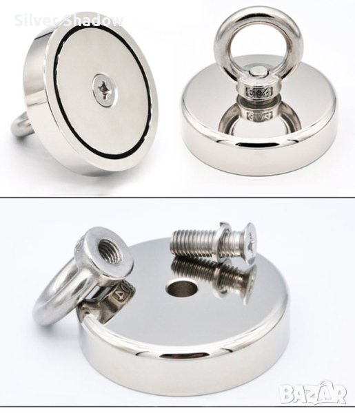 Неодимов магнит за ловене на желязо във водни пространства, снимка 1