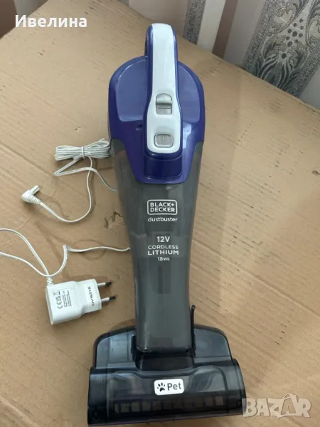 Прахосмукачка на батерия, снимка 1