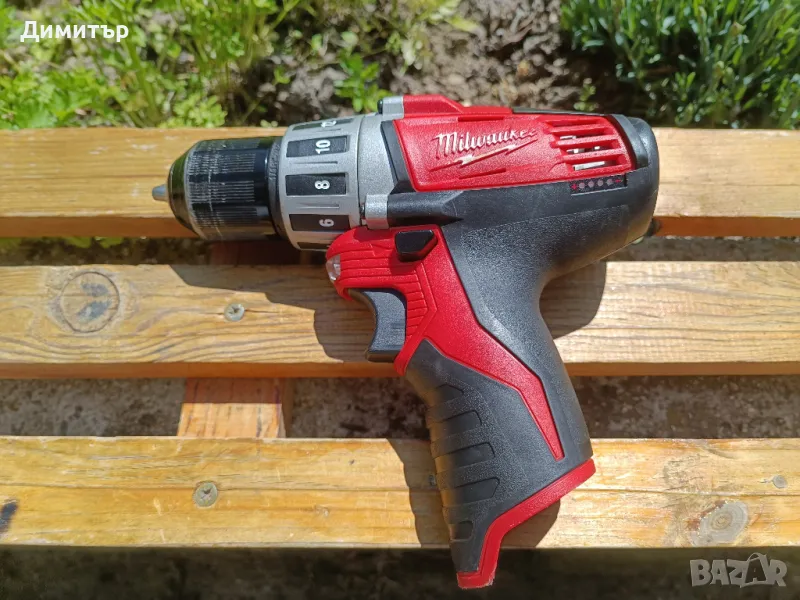 Milwaukee C12 DD тяло на винтоверт, снимка 1