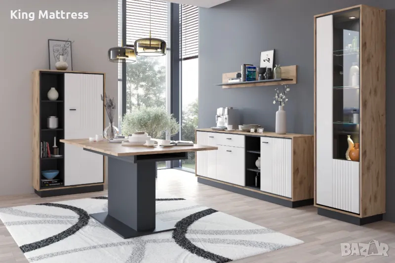 Трапезна маса Mestre от ламинирано ПДЧ, снимка 1