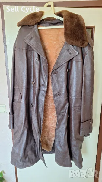 ✅КАЧЕСТВЕНО ЗИМНО ПАЛТО ОТ ИСТИНСКА КОЖА РАЗМЕР XL ❗, снимка 1