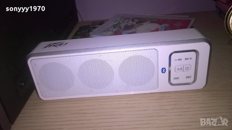 peavey-колоонка-usb/sd card/aux-внос швеицария-18.5х6х3.5см, снимка 1