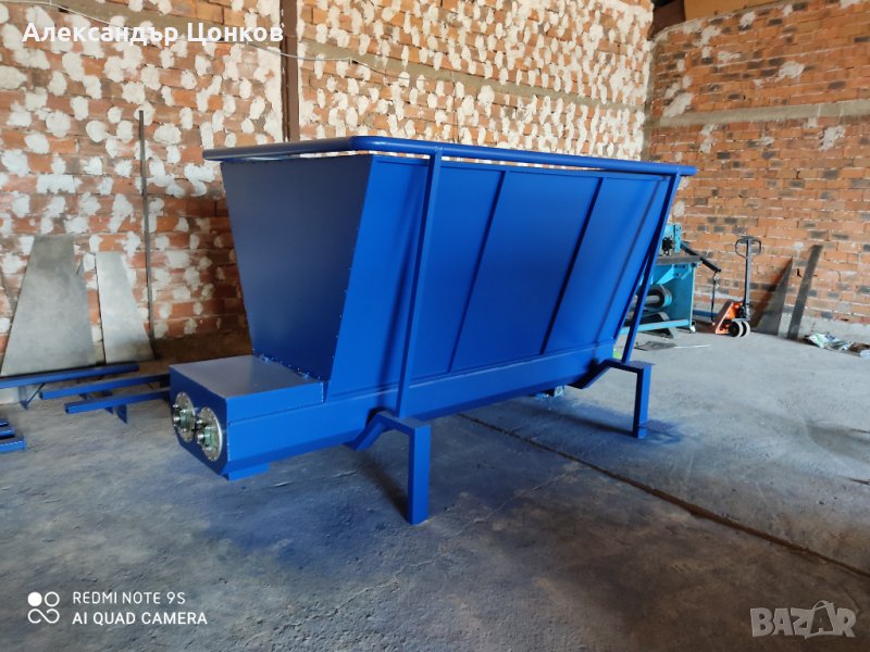 Захранващ бункер за производство на пелети , снимка 1